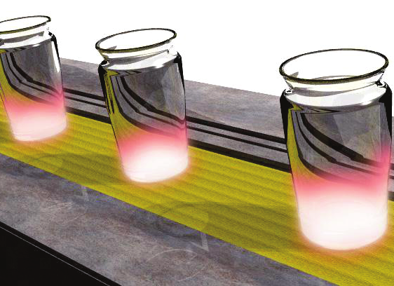 Belts and textiles that protect hot glass and keep furnaces moving.